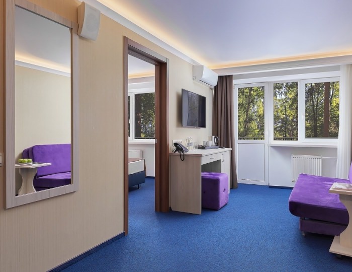 Двухкомнатный улучшенный стандартный номер (корпус 2) - Парк-отель ZVENIGOROD / Звенигород